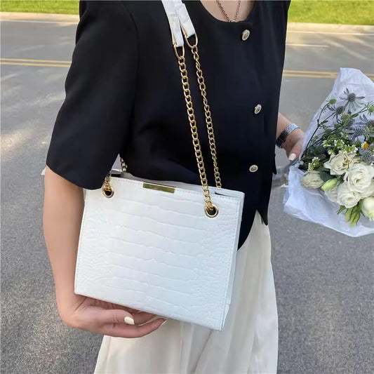 Fashion Luxury Crossbody Bags for Women 2023 New Trendy Designer Shoulder Bag Leisure Chain Solid Color Messenger Bag Handbags
